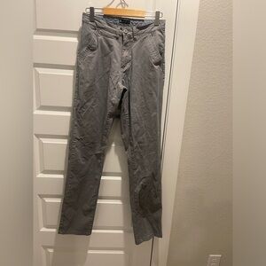 American tall women khaki grey pant 28 x 36